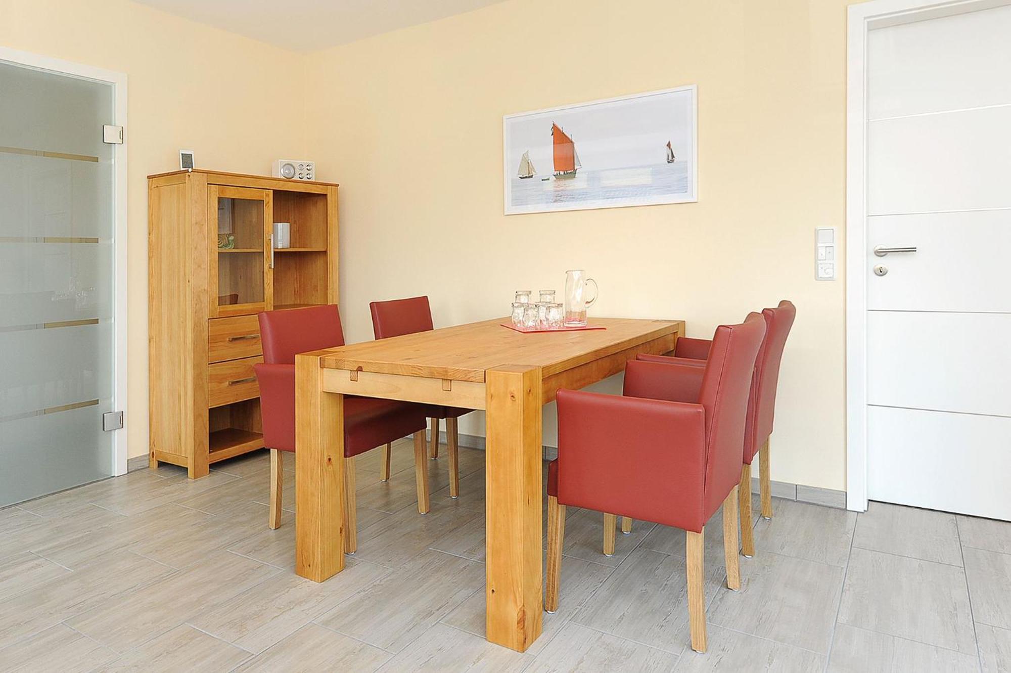 Besondere Aussicht - Ferienwohnung Deichblick 벤세르시엘 외부 사진